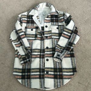Flannel coat